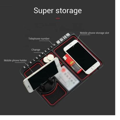 Anti-Slip Car Dashboard Rotatable Phone Mat