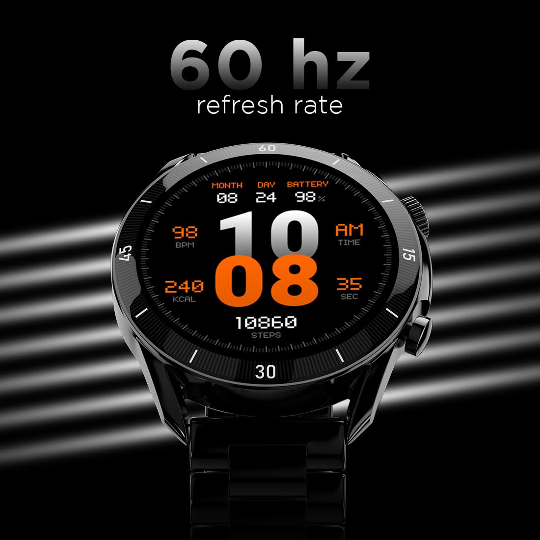 Fire-Boltt Legacy Luxury Round Smart Watch