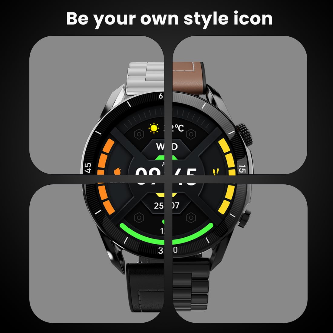 Fire-Boltt Legacy Luxury Round Smart Watch