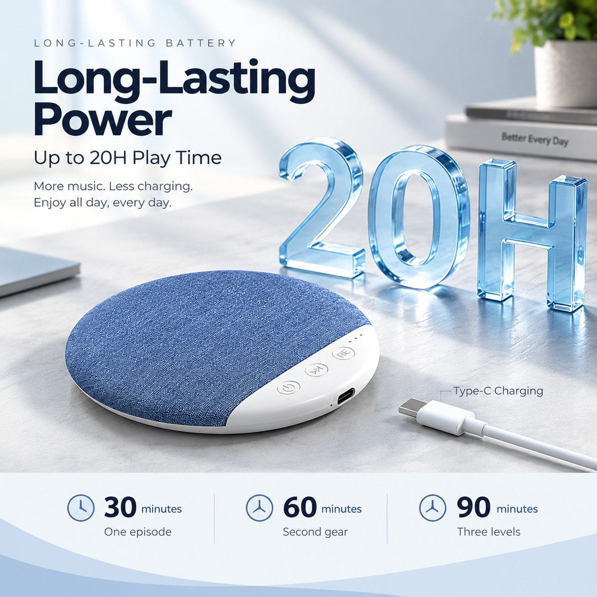 The PillowSync™ - Ultra Slim Premium Sleep Sound System