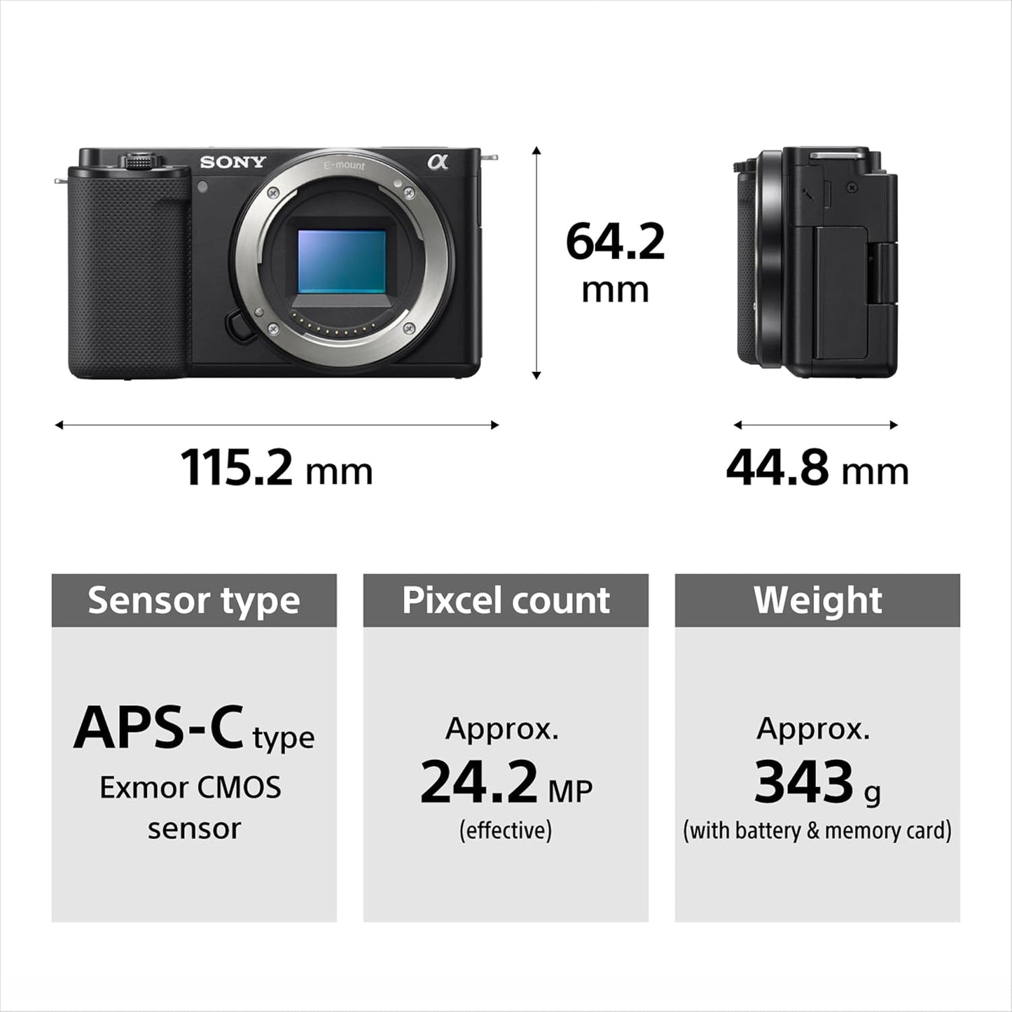 Alpha ZV-E10 Camera