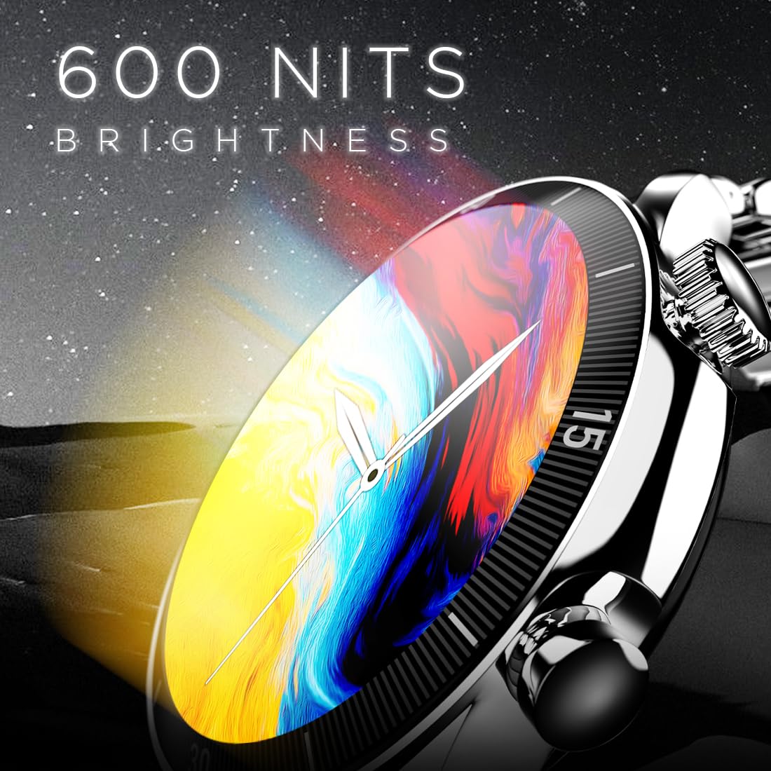 Fire-Boltt Legacy Luxury Round Smart Watch