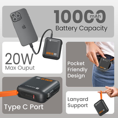 Portronics Aero 10 10000 mAh