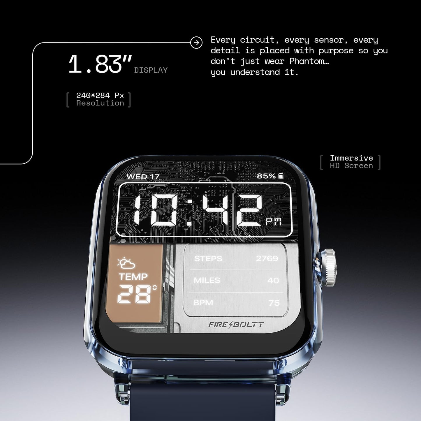 Fire-Boltt Ninja Phantom Smart Watch