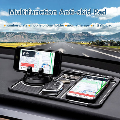Anti-Slip Car Dashboard Rotatable Phone Mat