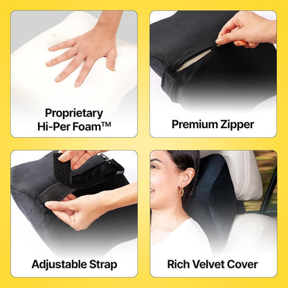 Gadget Brothers® Ultrasoft Car Neck Rest Pillow