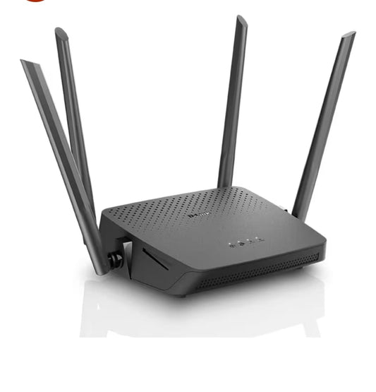 D-Link DIR-825 |High Speed 1200Mbps Dual Band Wi-Fi Router| Gigabit Ethernet Ports | High-Gain Antennas | Easy Setup |MTCTE Certified