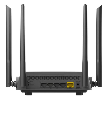 D-Link DIR-825 |High Speed 1200Mbps Dual Band Wi-Fi Router| Gigabit Ethernet Ports | High-Gain Antennas | Easy Setup |MTCTE Certified