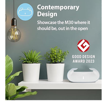 D-Link M30 |WiFi 6 Speed 3000 Mbps |Covers Upto 2800 Sq. Ft.|Dual Band |Gigabit Port|AI Powered Mesh Router |High-Performance |360 Degree Spherical Coverage|MTCTE Certified
