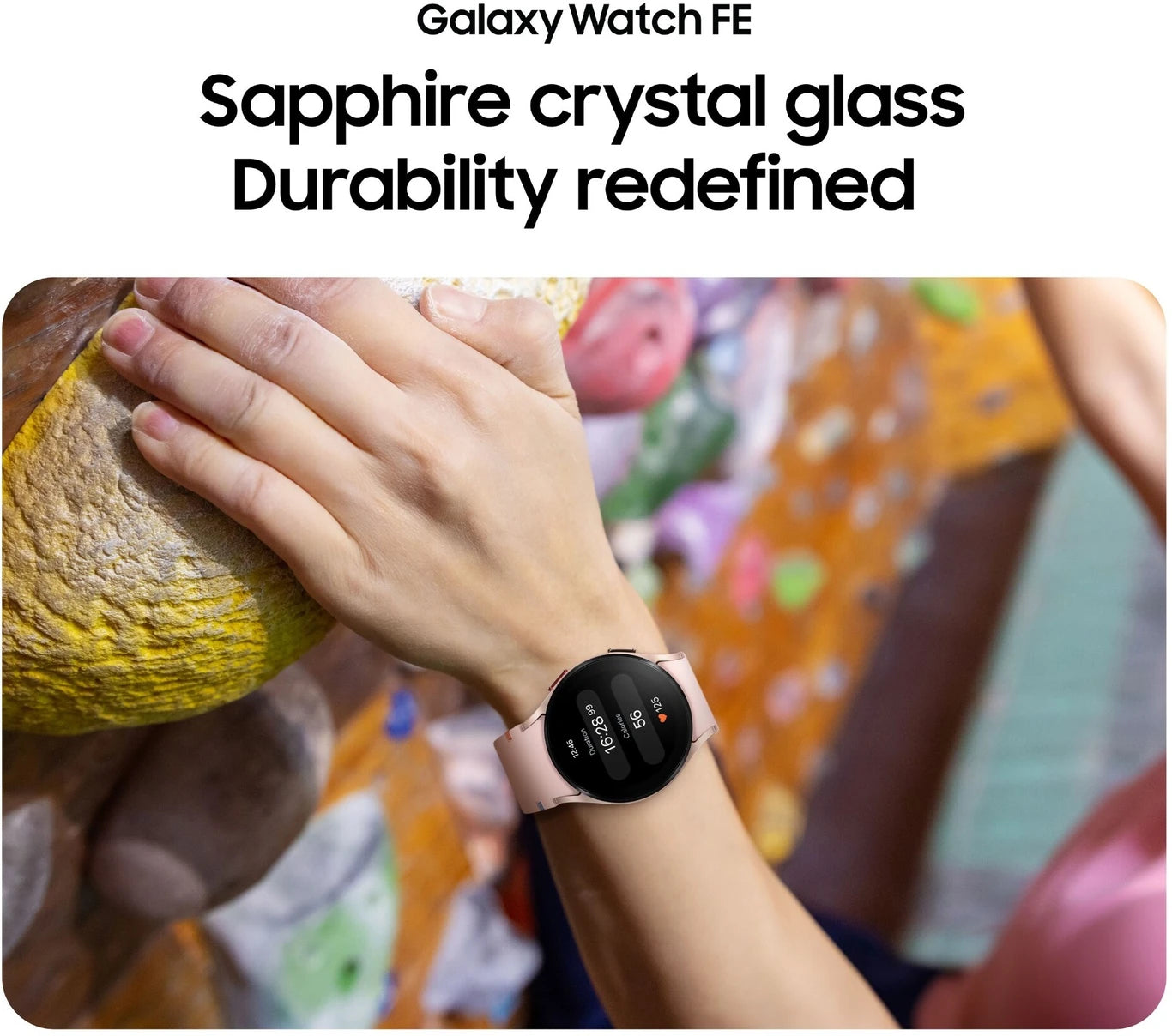 Samsung Galaxy Watch FE (Black Strap, Small)