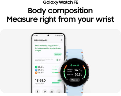 Samsung Galaxy Watch FE (Black Strap, Small)