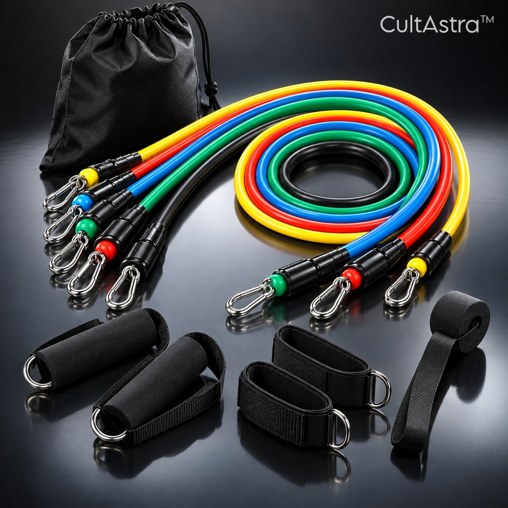 CultAstra™  Resistance Band For Every Workout (Set of 11)