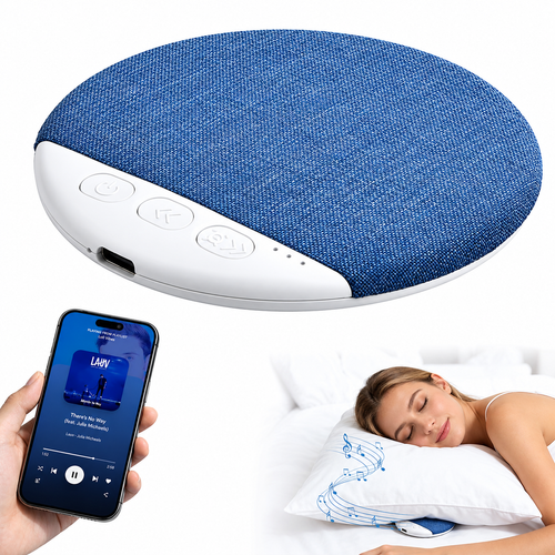 Gadget Brothers™ Slim Sleep Speaker — Slips Under Your Pillow