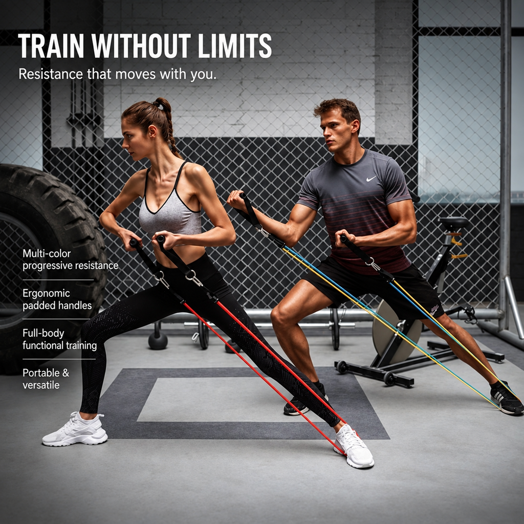 CultAstra™  Resistance Band For Every Workout (Set of 11)