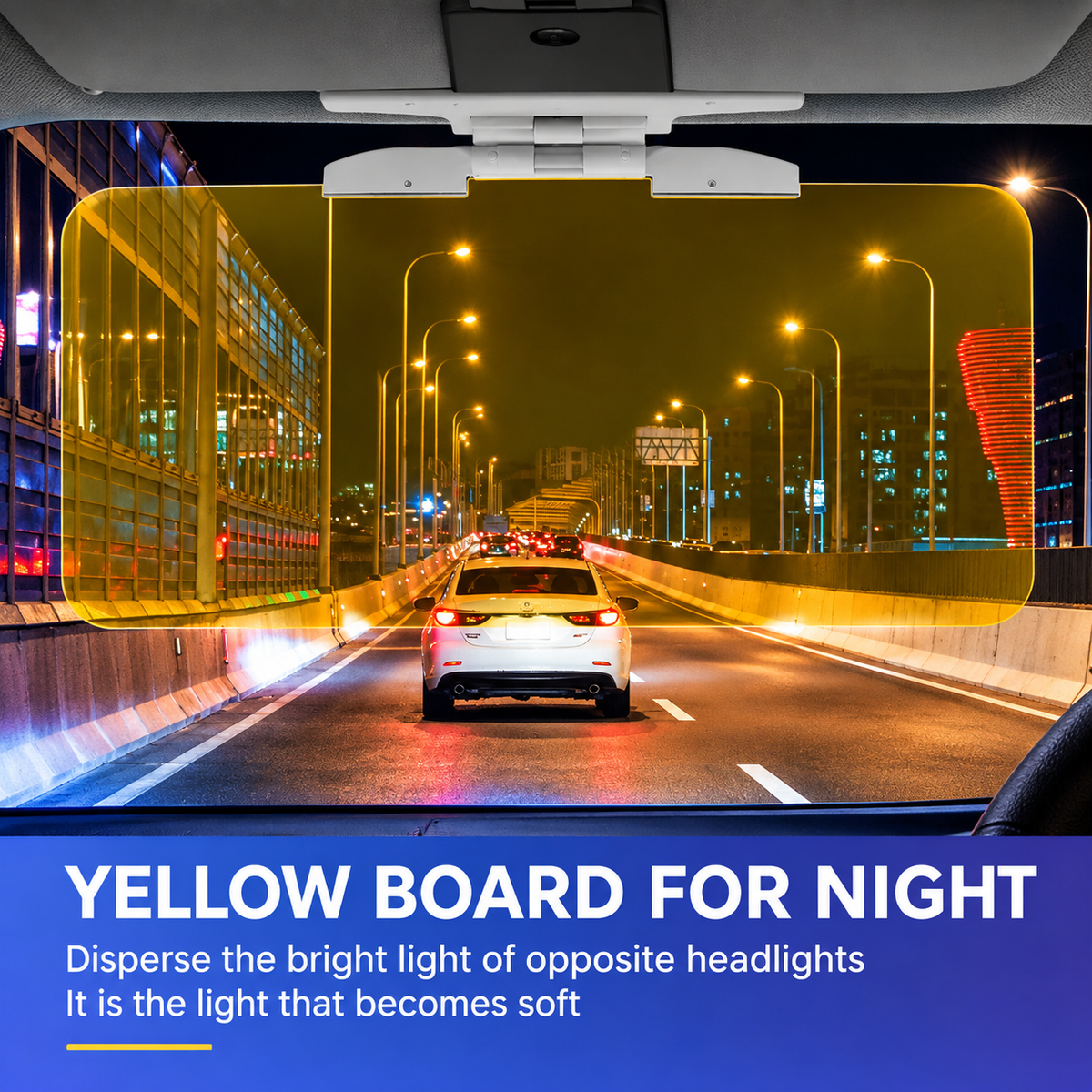 Car Day & Night Anti-Glare Visor